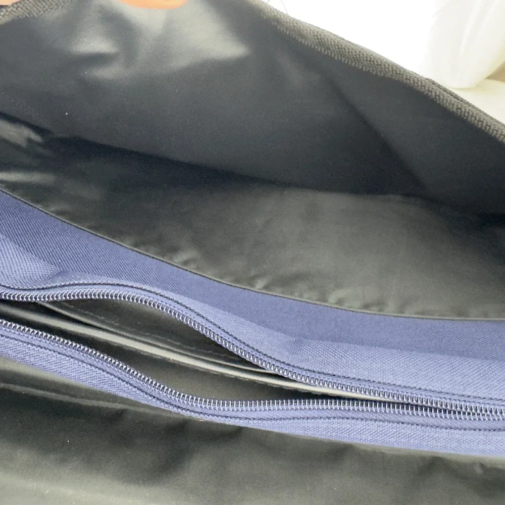 ING North West Expandable‎ Laptop Messenger Bag Blue Shoulder Briefcase